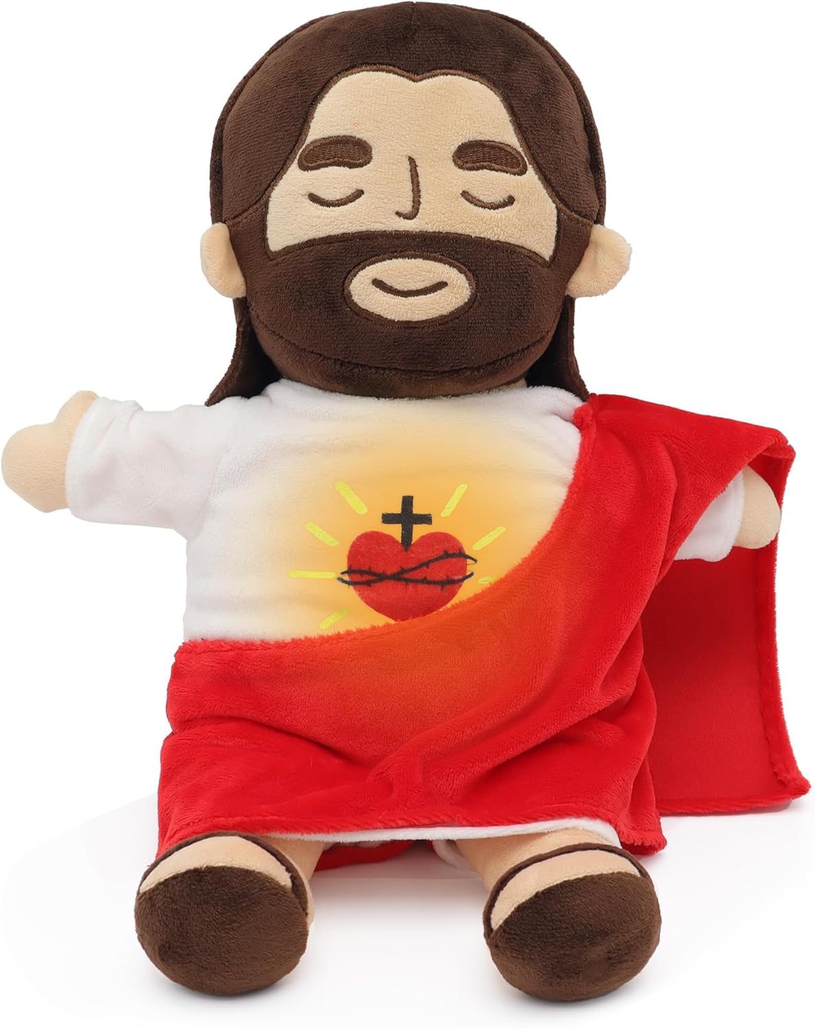 Breathing Soothing Jesus Plush